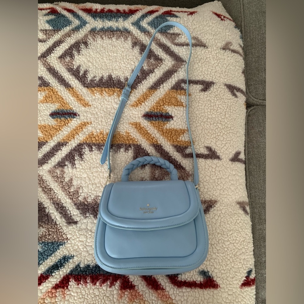 Kate Spade Baby Blue Puffer Purse